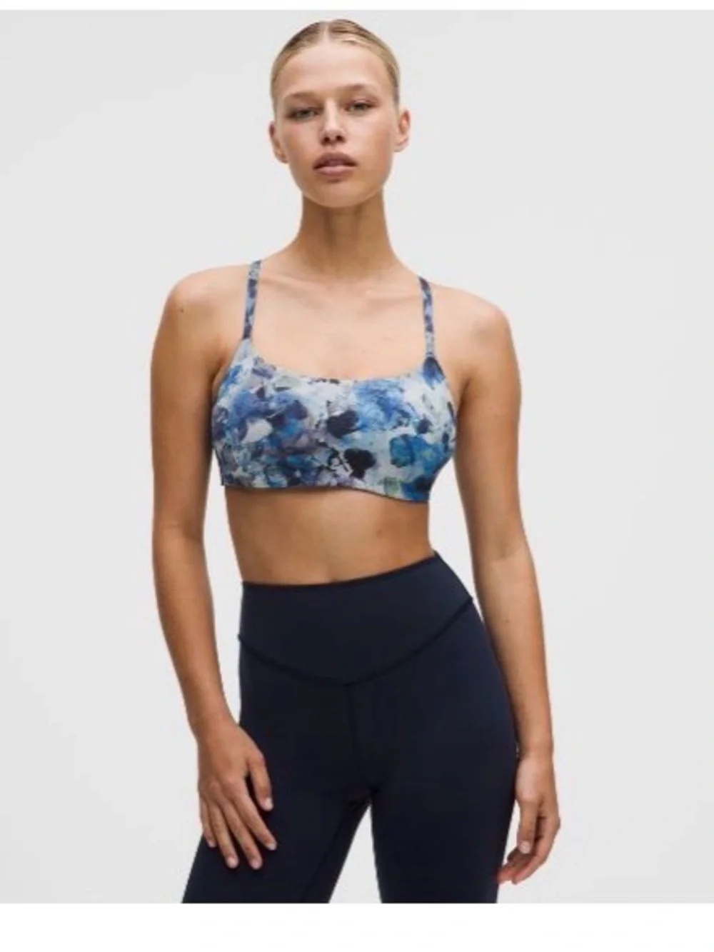 lululemon athletica Wunder Train Starppy Racer sports bra